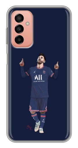 Чехол с картинкой "Месси в ПСЖ" для Samsung Galaxy M23 (5G)