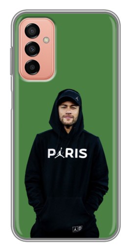 Силиконовый чехол с изображением "Неймар Paris" для Samsung Galaxy M23 (5G)