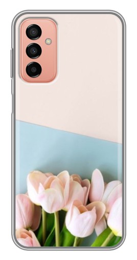 Чехол с принтом "Нежные тюльпаны" для Samsung Galaxy M23 (5G)