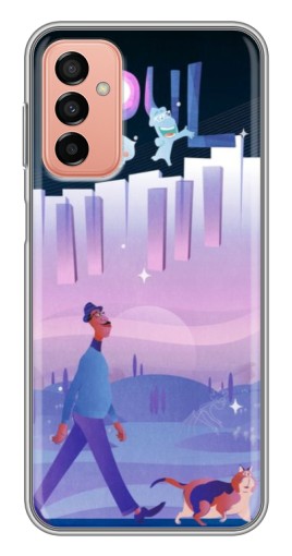 Чехол с принтом "Постер к мультику" для Samsung Galaxy M23 (5G)
