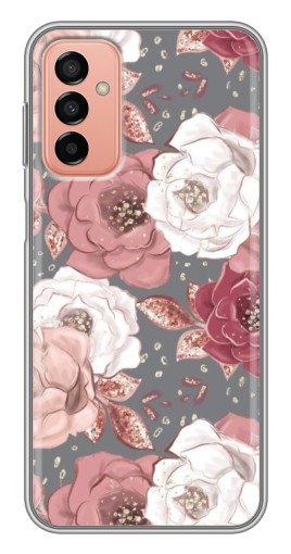 Силиконовый чехол с изображением "Рисунок розы" для Samsung Galaxy M23 (5G)
