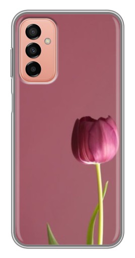 Чехол с печатью "Розовый тюльпан" для Samsung Galaxy M23 (5G)