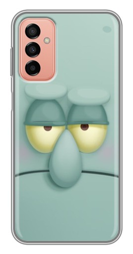 Чехол с принтом "Сквидвард" для Samsung Galaxy M23 (5G)