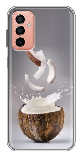 Чехол с картинкой "Стакан кокоса" для Samsung Galaxy M23 (5G)