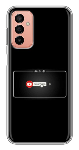 Чехол с принтом "subscribed" для Samsung Galaxy M23 (5G)