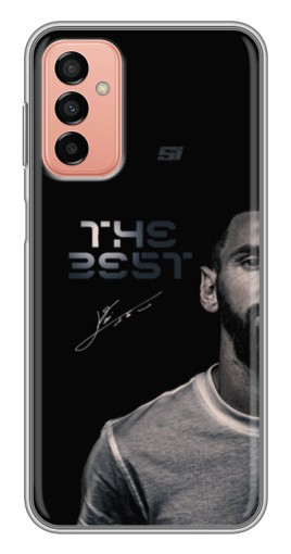 Чехол с картинкой "The Best Messi" для Samsung Galaxy M23 (5G)