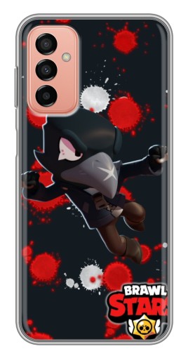 Силиконовый чехол с изображением "Ворон Бравл Старс" для Samsung Galaxy M23 (5G)