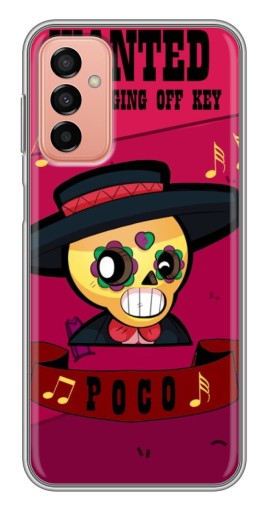 Чехол с картинкой "WANTED POCO" для Samsung Galaxy M23 (5G)