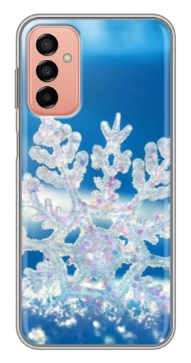 Силиконовый чехол с изображением "Яркая снежинка" для Samsung Galaxy M23 (5G)