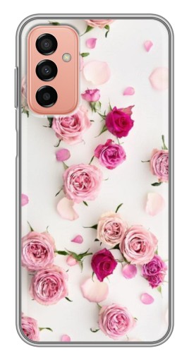 Чехол с картинкой "Яркие розы" для Samsung Galaxy M23 (5G)