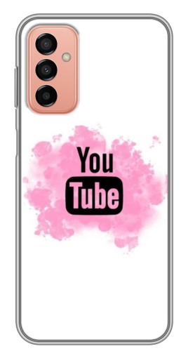 Чехол с картинкой "Ютуб в дыму" для Samsung Galaxy M23 (5G)