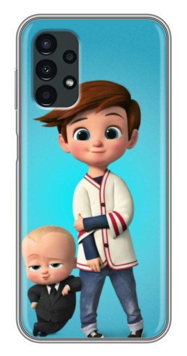 Чехол с картинкой "Boss and Boy" для Samsung Galaxy A13 (4G)