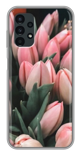 Силиконовый чехол с изображением "Букет тюльпанов" для Samsung Galaxy A13 (4G)