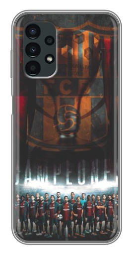Силиконовый чехол с изображением "FCB Campeones" для Samsung Galaxy A13 (4G)