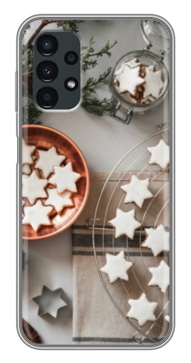 Силиконовый чехол с изображением "Имбирные звездочки" для Samsung Galaxy A13 (4G)