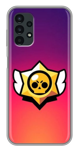 Чехол с печатью "Логотип Brawl Stars" для Samsung Galaxy A13 (4G)