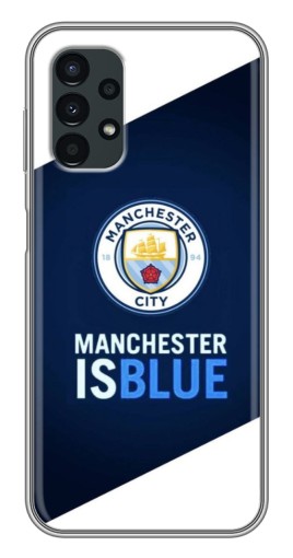 Чехол с печатью "Manchester is Blue" для Samsung Galaxy A13 (4G)
