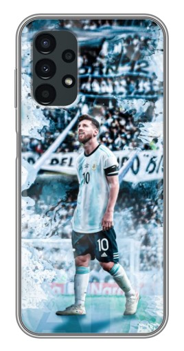 Чехол с принтом "Месси в Аргентине" для Samsung Galaxy A13 (4G)