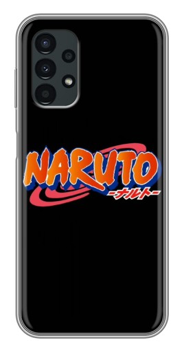 Силиконовый чехол с изображением "Надпись Naruto" для Samsung Galaxy A13 (4G)