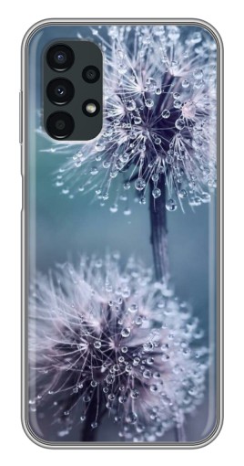 Чехол с принтом "Одуванчик с капельками" для Samsung Galaxy A13 (4G)