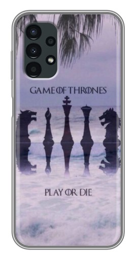 Чехол с картинкой "Play or Die" для Samsung Galaxy A13 (4G)