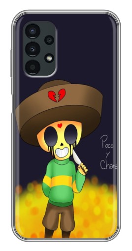 Силиконовый чехол с изображением "Poco y Chara" для Samsung Galaxy A13 (4G)
