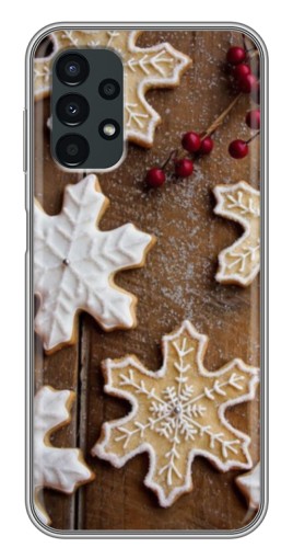 Чехол с печатью "Пряники снежинки" для Samsung Galaxy A13 (4G)