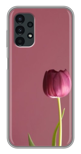 Чехол с принтом "Розовый тюльпан" для Samsung Galaxy A13 (4G)