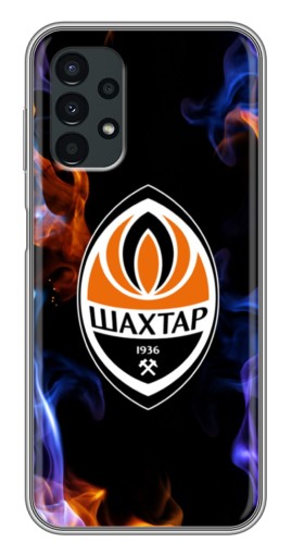 Силиконовый чехол с изображением "Шахтер в огне" для Samsung Galaxy A13 (4G)