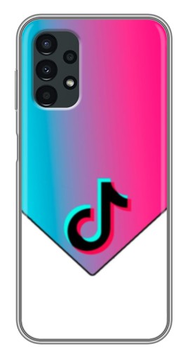 Чехол с картинкой "Tiktok Logo" для Samsung Galaxy A13 (4G)