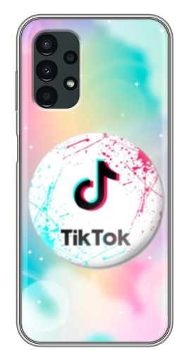 Чехол с картинкой "TikTok принт" для Samsung Galaxy A13 (4G)