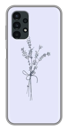 Силиконовый чехол с изображением "Веточки лаванды" для Samsung Galaxy A13 (4G)