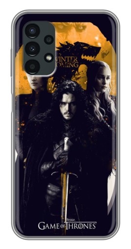 Силиконовый чехол с изображением "Winter Coming" для Samsung Galaxy A13 (4G)