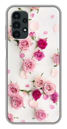 Чехол с печатью "Яркие розы" для Samsung Galaxy A13 (4G)