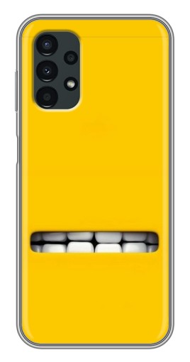 Чехол с картинкой "Зубы миньона" для Samsung Galaxy A13 (4G)