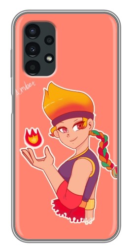 Чехол с печатью "Amber с огоньком" для Samsung Galaxy A13 (5G)