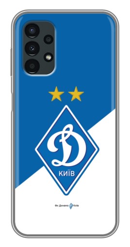 Силиконовый чехол с изображением "Бело-синий Динамо" для Samsung Galaxy A13 (5G)