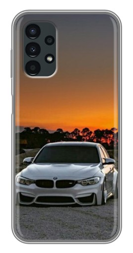 Силиконовый чехол с изображением "BMW белая" для Samsung Galaxy A13 (5G)