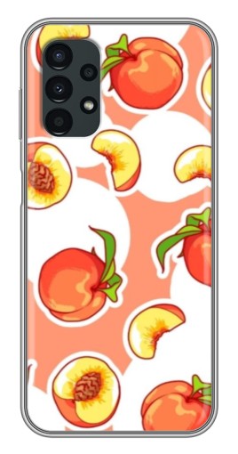 Силиконовый чехол с изображением "Дольки персиков" для Samsung Galaxy A13 (5G)