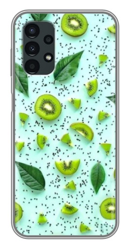 Силиконовый чехол с изображением "Фон киви" для Samsung Galaxy A13 (5G)