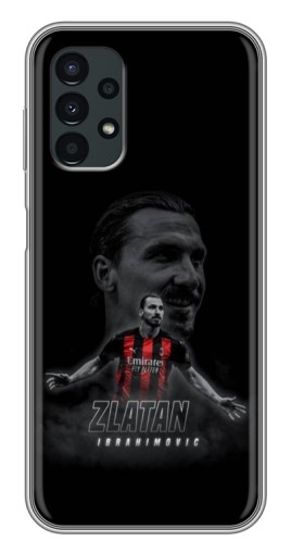 Силиконовый чехол с изображением "Ибрагимович в Милане" для Samsung Galaxy A13 (5G)
