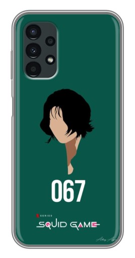 Силиконовый чехол с изображением "Игрок 067" для Samsung Galaxy A13 (5G)