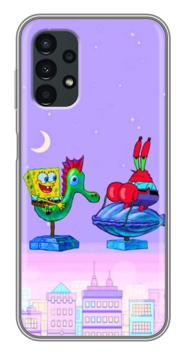 Чехол с принтом "Крабс и Спанч Боб" для Samsung Galaxy A13 (5G)