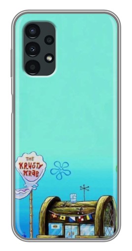 Силиконовый чехол с изображением "Krusty Krab" для Samsung Galaxy A13 (5G)