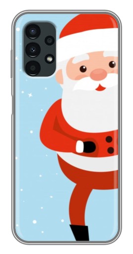 Силиконовый чехол с изображением "Крутой Дед Мороз" для Samsung Galaxy A13 (5G)