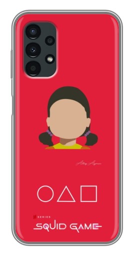 Чехол с картинкой "Лицо куклы" для Samsung Galaxy A13 (5G)