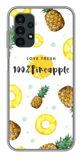 Чехол с печатью "Любовь к ананасам" для Samsung Galaxy A13 (5G)