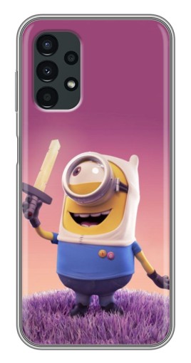 Силиконовый чехол с изображением "Миньон с мечом" для Samsung Galaxy A13 (5G)