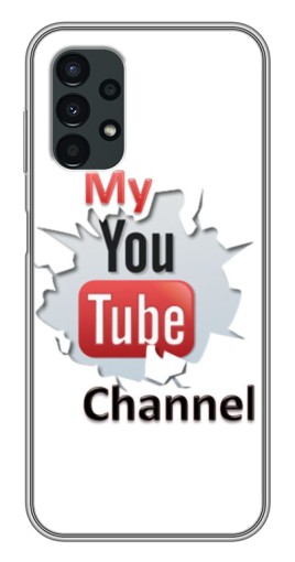 Чехол с картинкой "My YouTube" для Samsung Galaxy A13 (5G)