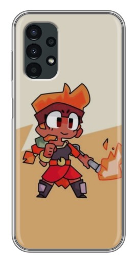 Чехол с печатью "Нарисованная Amber" для Samsung Galaxy A13 (5G)